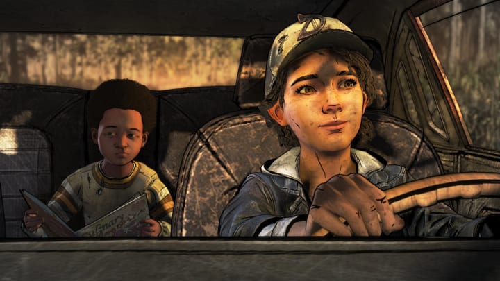 Clementine y AJ en la temporada final de The Walking Dead Game.