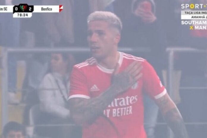 Enzo Fernández vuelve, marca este gol y vence al símbolo del Benfica